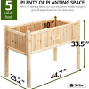 Wooden Raised Planter