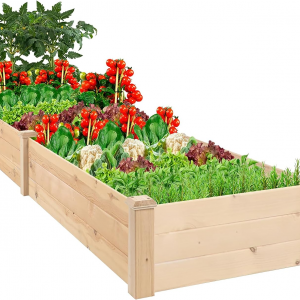 Wooden Raised Garden Bed