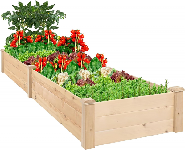 Wooden Raised Garden Bed