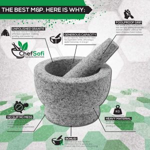 Granite Mortar and Pestle