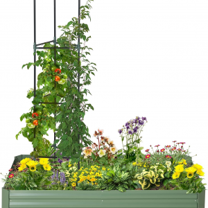 elevated planter box